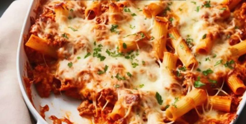 True winter comfort food - Ina Garten's baked ziti with sausage