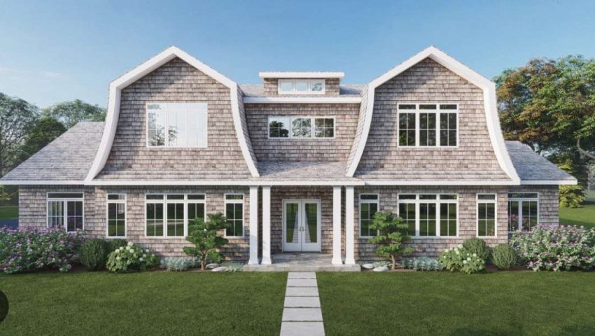 Dutch Colonial Shingle Style House