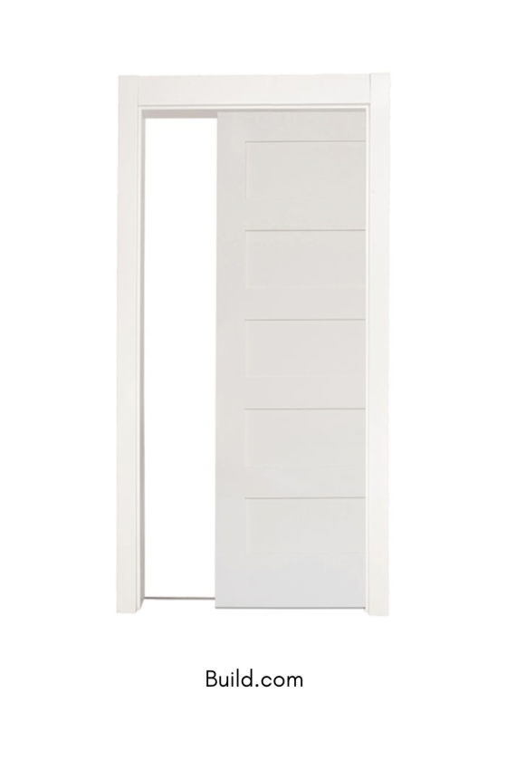 photo of pocket door