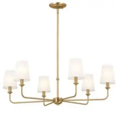 32"D 6-Light Classic Chandelier