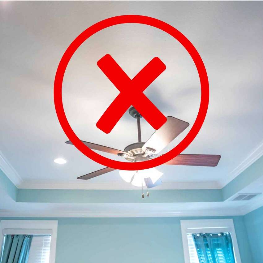 how not to paint a ceiling tray