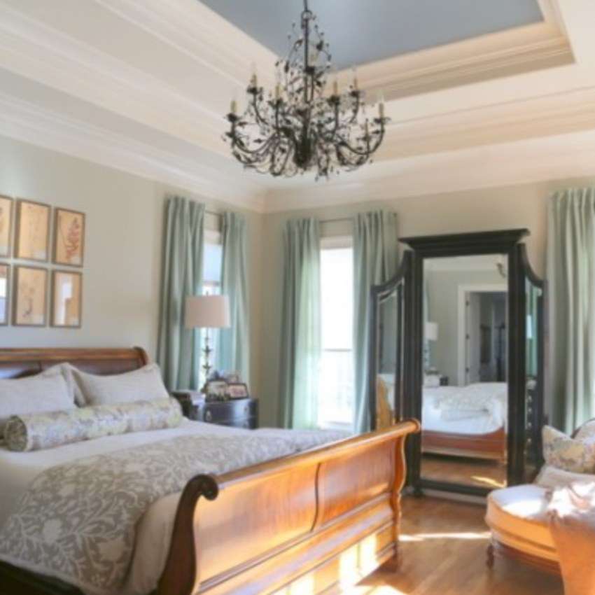 correctly painting a tray ceiling